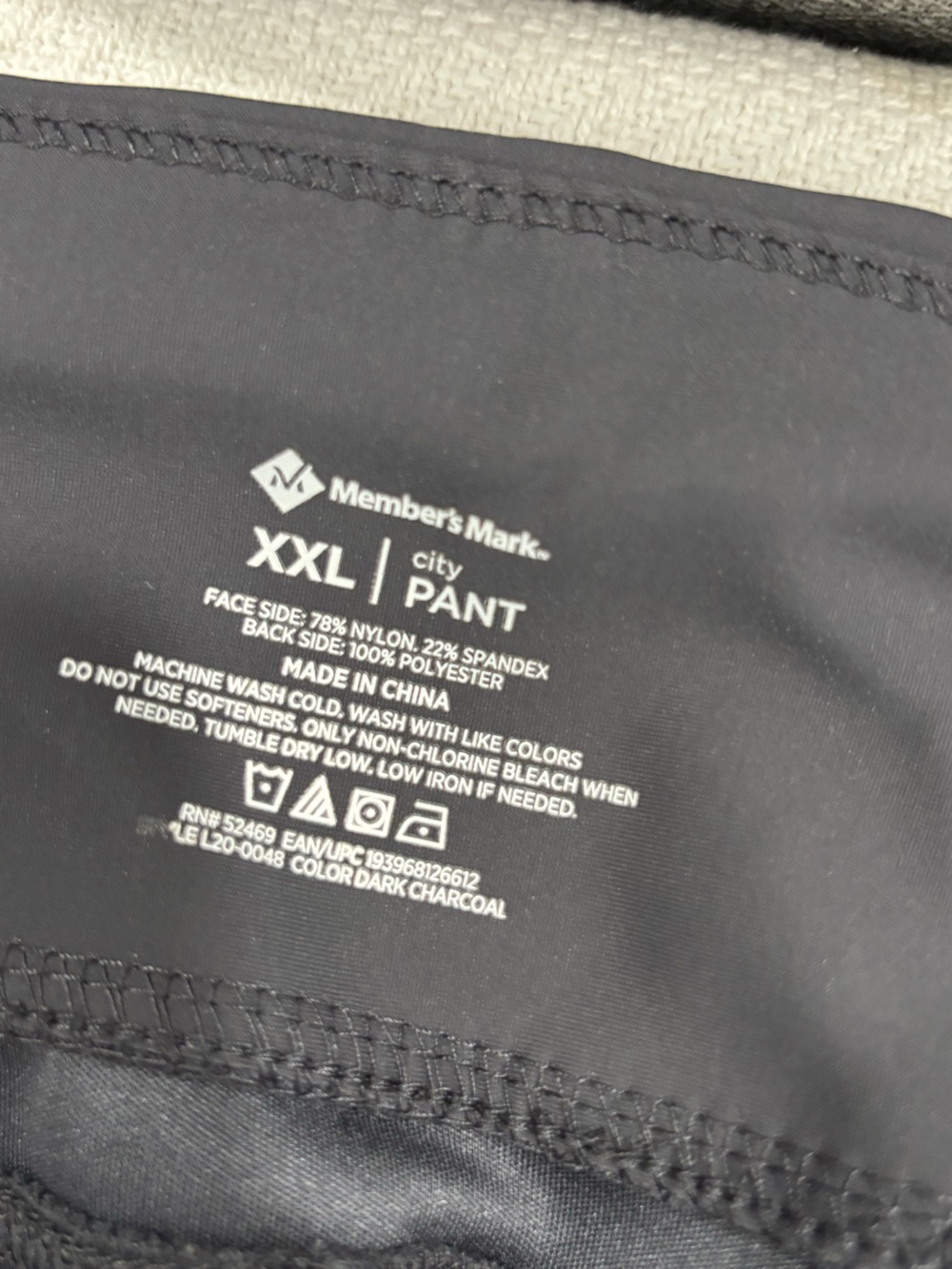 🐞Performance High-Rise Black Skinny Leggings with Side Zip Pockets - Picture 4 of 10